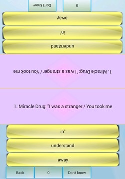 U2 Lyrics Quiz游戏截图1