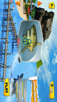 愤怒的鲨鱼3D游戏截图2