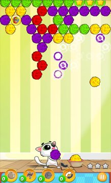 泡泡射击猫 Bubble Shooter Cat游戏截图3