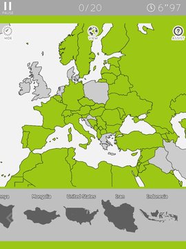World Map Puzzle游戏截图5