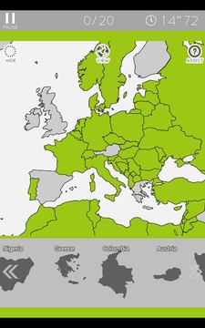 World Map Puzzle游戏截图2
