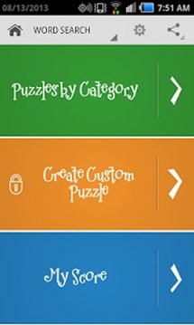 词搜索拼图游戏截图5