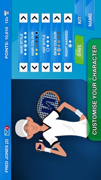 火柴人网球巡回赛游戏截图5