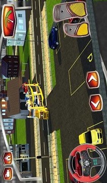 3D Car Transport Trailer Free游戏截图4