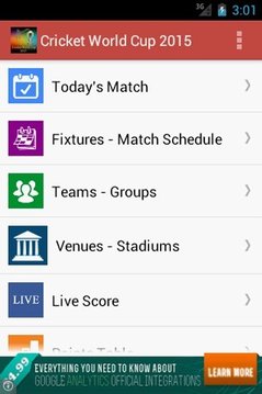 Cricket World Cup 2015游戏截图1