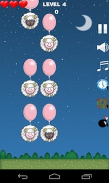 Sheepie Balloon Pop游戏截图1