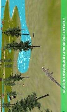 鳄鱼攻击的3D模拟器游戏截图3