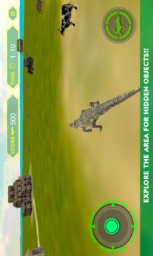 鳄鱼攻击的3D模拟器游戏截图1