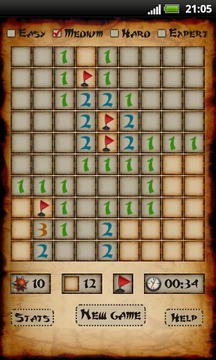 Minesweeper - 扫雷游戏截图1