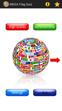 MEGA Flag Quiz游戏截图1