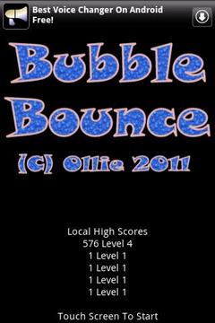 泡沫反弹 Bubble Bounce游戏截图1