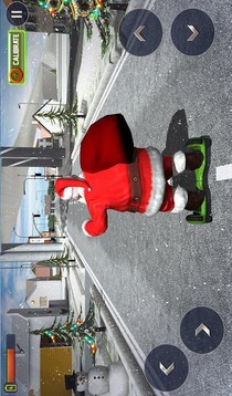 Hoverboard Rider 3D:Santa Xmas游戏截图4
