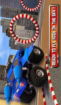 Flying Car Stunts 2016游戏截图5