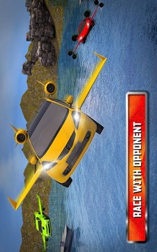 Flying Car Stunts 2016游戏截图1