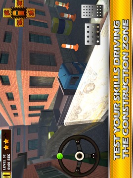 Construction Truck 3D Parking游戏截图5