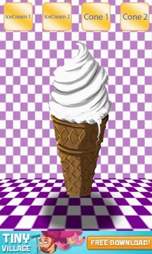 冰淇淋及锥机游戏截图1