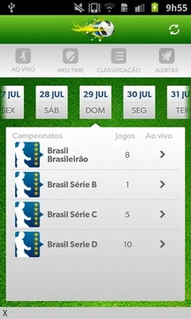 Hora do Gol, Futebol do Brasil游戏截图1