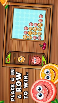 4 Fruits in a Row Puzzle Game游戏截图3