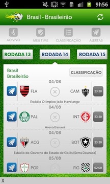 Hora do Gol, Futebol do Brasil游戏截图2