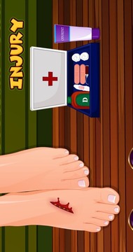 修脚损伤后 - 女孩游戏截图3