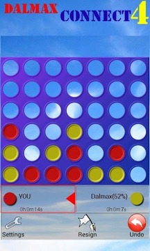 Dalmax 四子棋游戏截图1