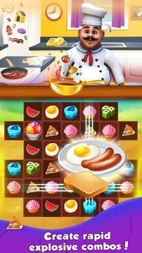 Chef Story: Free Match 3 Games游戏截图4