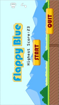 Flappy Blue游戏截图1