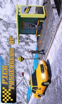 Taxi Driver 3D : Hill Station游戏截图1