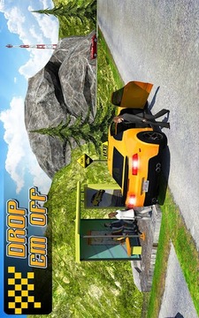 Taxi Driver 3D : Hill Station游戏截图11