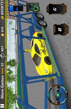 3D Car transport trailer...游戏截图2