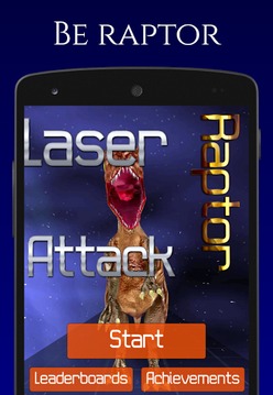 Laser Raptor Attack游戏截图1