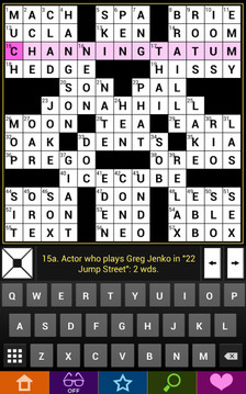 Daily Celebrity Crossword游戏截图1