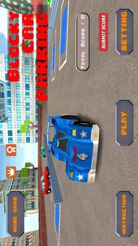 Pixel Craft Car Parking游戏截图1