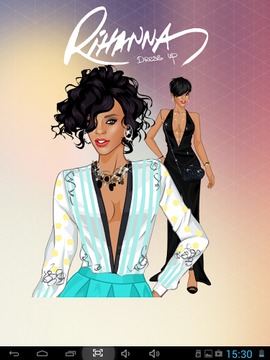 ★★★Rihanna Dress up game游戏截图3