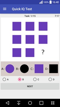 Quick IQ Test游戏截图3