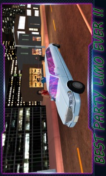 Big City Party Limo Driver 3D游戏截图1