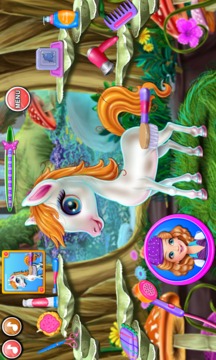 Sandra Pony Fairy Salon游戏截图1