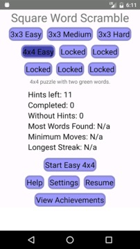 Square Word Scramble游戏截图2