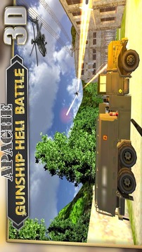 Apache Gunship Heli Battle 3D游戏截图3