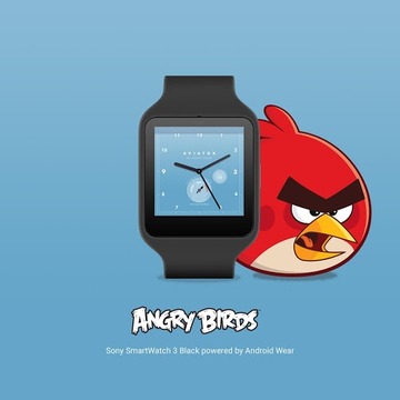 Angry Birds Aviator Watch Face游戏截图4