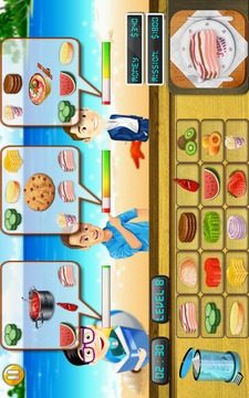 Cooking Chef Beach Bistro游戏截图5