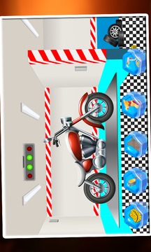 Build a Sports Motorcycle游戏截图1