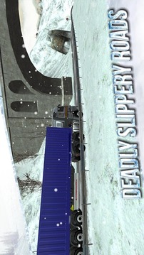 Winter Road Trucker 3D游戏截图2