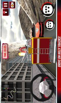 Hill Climb Fire Truck Rescue游戏截图1