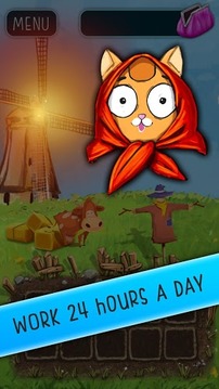 Cat Granny Farm Clicker游戏截图2