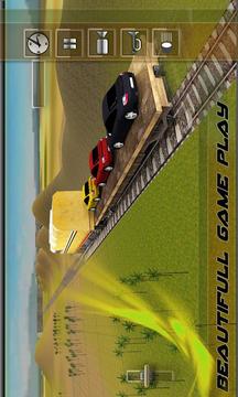 Car Transporter Cargo Train游戏截图2