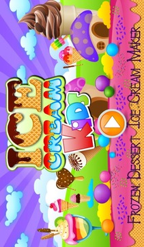 Frozen Dessert Ice Cream Maker游戏截图1