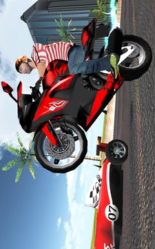 Motorbike Speed Traffic Racing游戏截图1