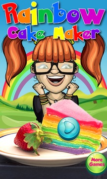 Rainbow Cake Maker Bake shop游戏截图1