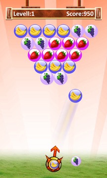 Fruits Bubble Shooter游戏截图2